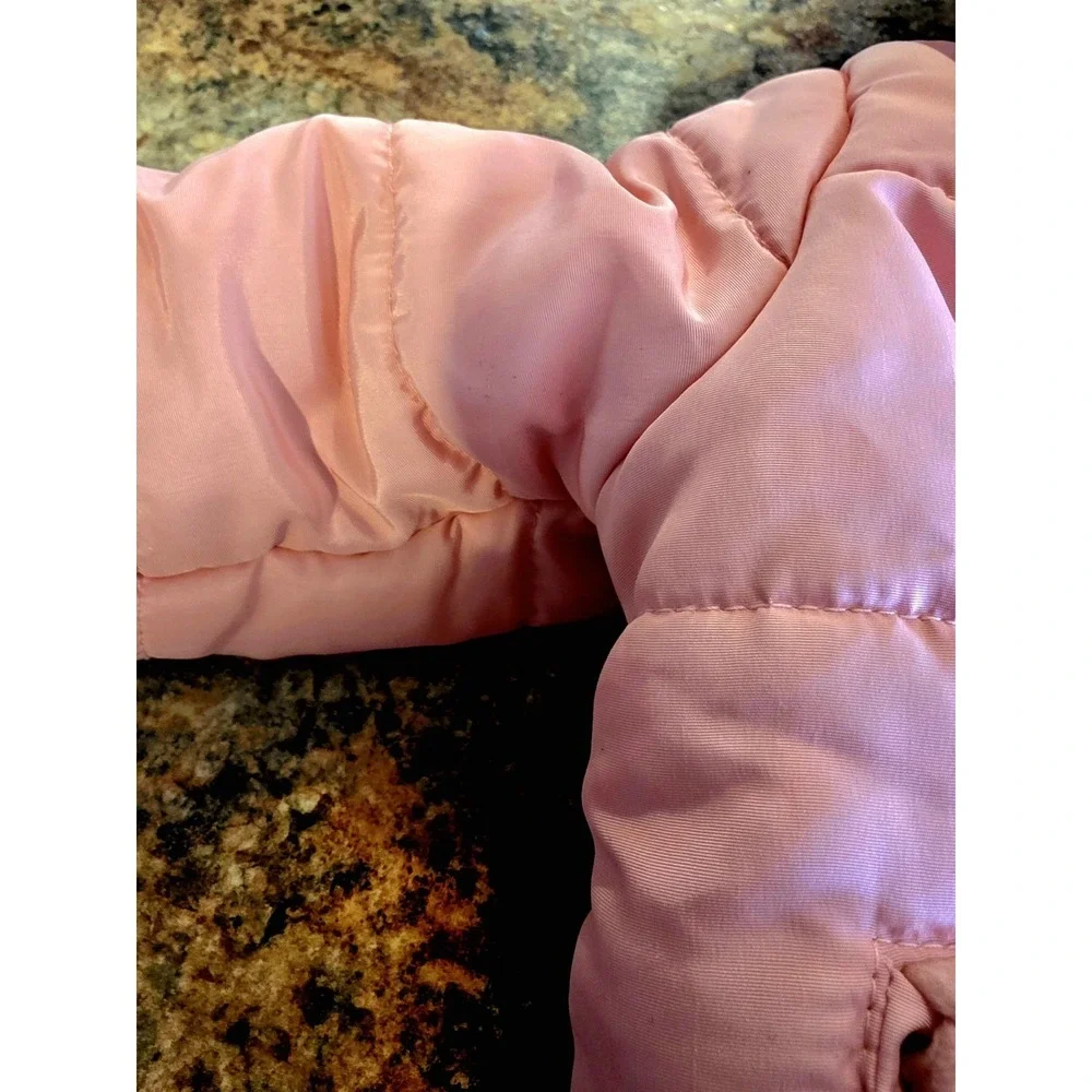 Mac Studio Kids. Size 12m. Pink Puffy Coat. Zipper. Girls. Excellent Condition.